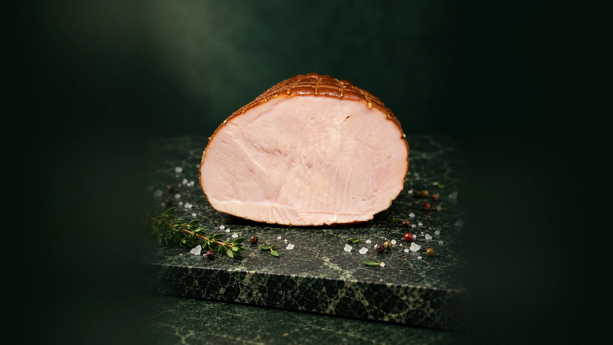 Filet de dinde fumé Mon Deliss, coupe de la chair tendre
