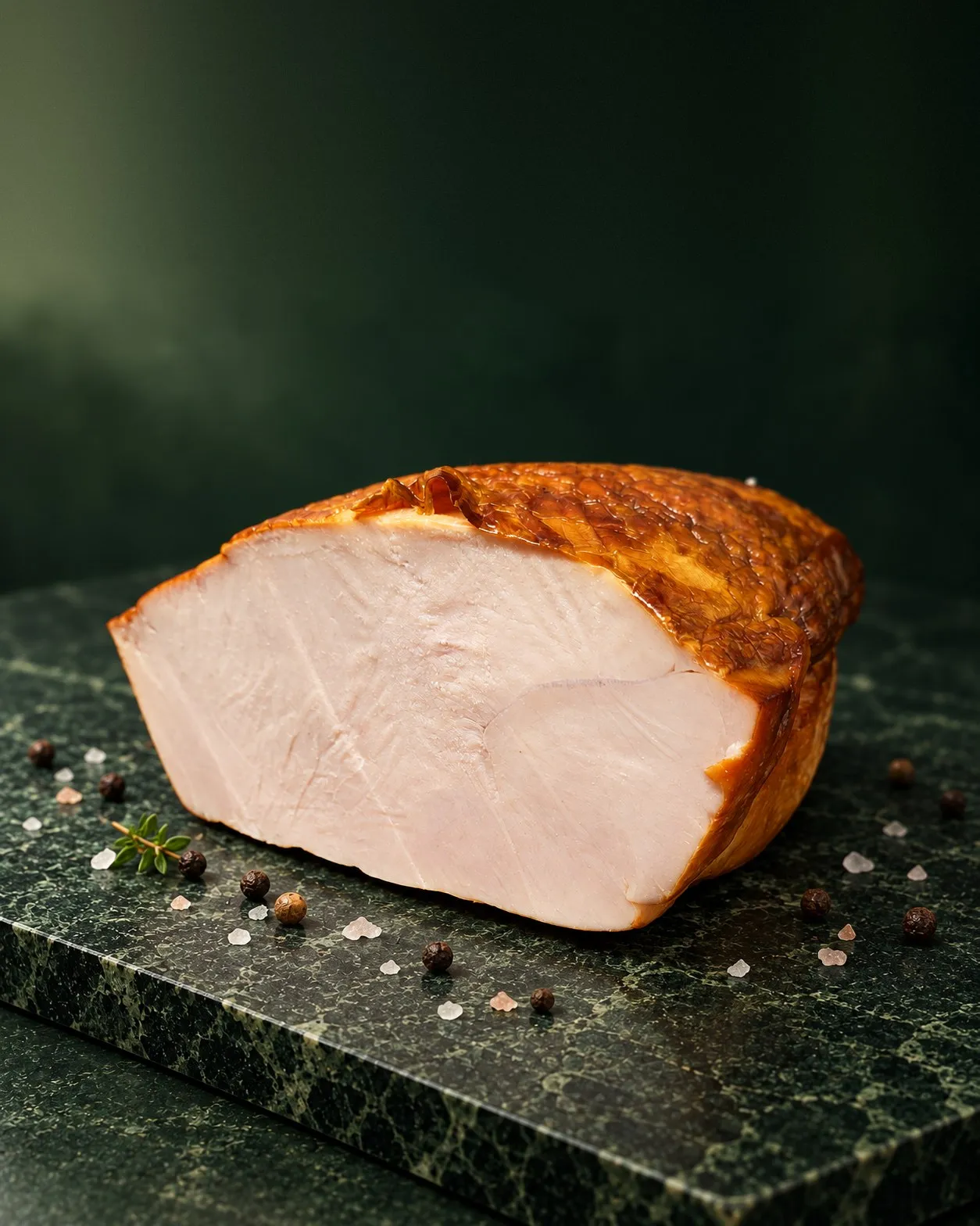 Filet de dinde rôti halal Mon Deliss, pièce entière à la croûte dorée