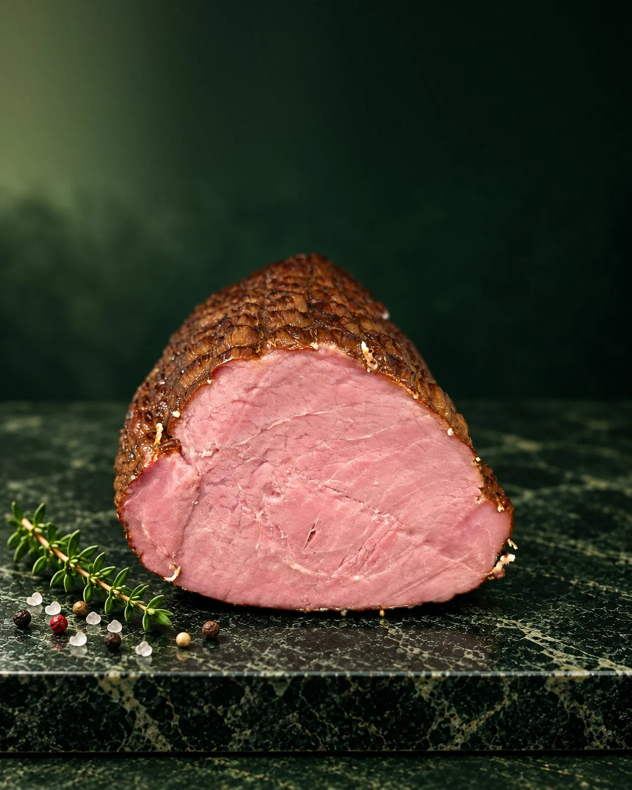 Royal Beef الحلال من Mon Deliss، قطعة لحم بقر كاملة بقشرة داكنة